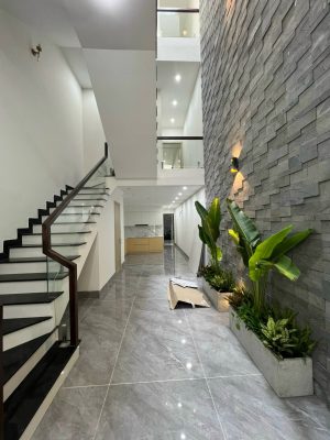 Bán nhà 4 tầng Cửu Việt , Thị Trấn Trâu Quỳ , Gia Lâm , ô tô để trong nhà full nội thất cực đẹp + mới